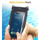 Waterproof Case UNEED Dual Phone Black UWB103